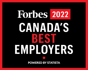 2022 Badge – Canada’s Best Employers. Powered by Statista