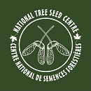 Image showing tree seeds surrounded by the text: “National Tree Seed Centre” on top and the text “Centre national de semences forestières” underneath.