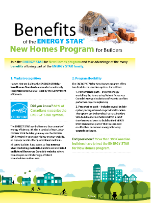 ENERGY STAR for New Homes Benefits