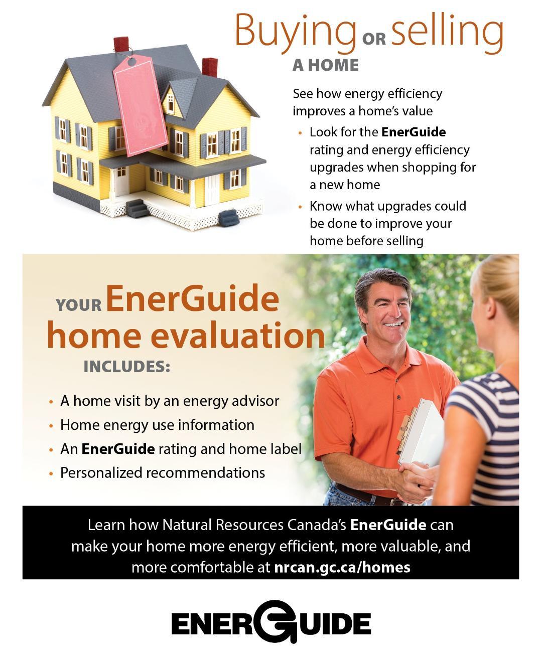 Buying or selling your home with EnerGuide 