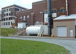 Exterior shot of CFB Halifax Building