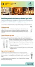 ENLIGHTEN YOURSELF ABOUT ENERGY-EFFICIENT LIGHT BULBS!