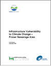 Cover page of case study, titled, Vulnerability of Fraser Sewerage Area Infrastructure to Climate Change