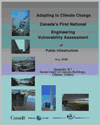 Cover page case study, titled, Adapting to Climate Change Canada’s First National- Engineering Vulnerability Assessment of public infrastructure- Government Of Canada Building, Ottawa