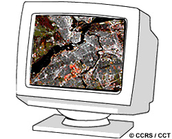 Images represented on a computer