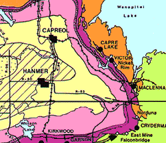 Geological map subset