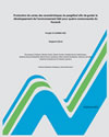 Cover page of case study, titled,«  Production de cartes des caractéristiques du pergélisol afin de guider le développement de l’environnement bâti pour quatre communautés du Nunavik »