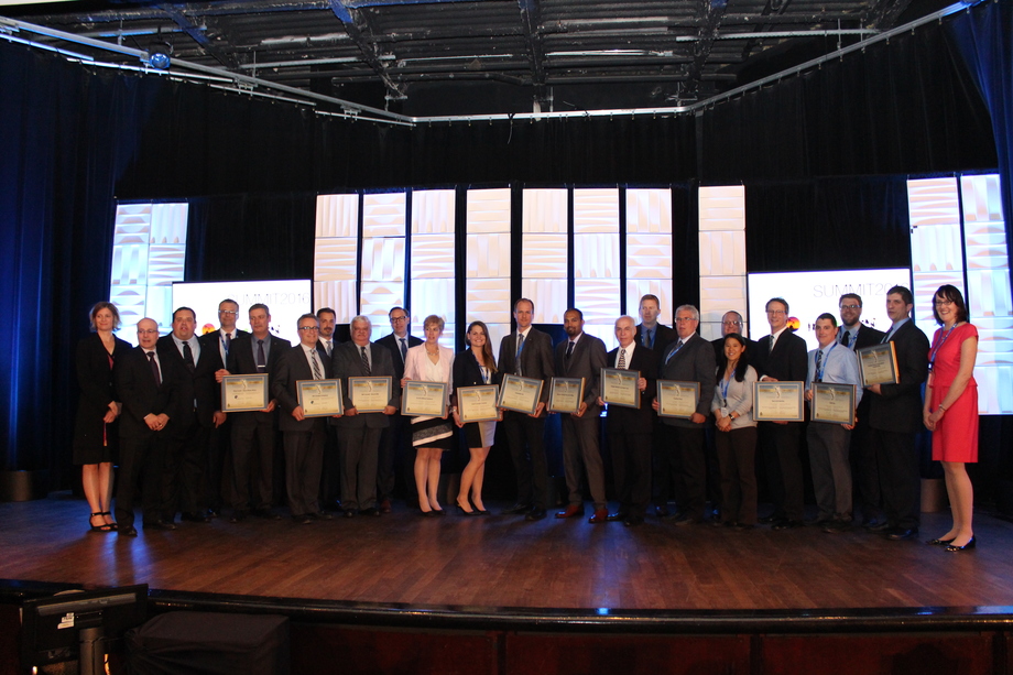 Group photo of CIPEC Leadership Award recipients